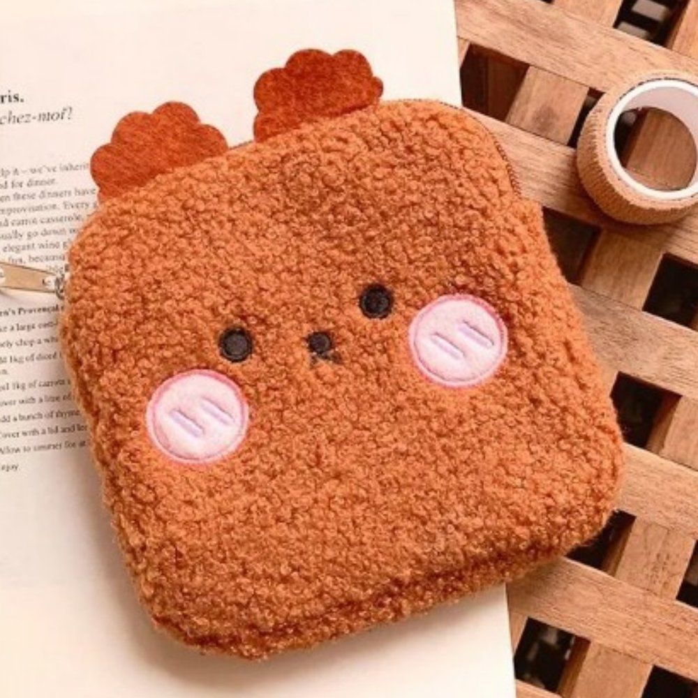 Soft Bear Theme Pouch